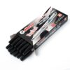 -HORSE-H251-0045-4 ตราม้า ปากกาเมจิก ปากกาสีน้ำ หัวแหลม สีดำ รุ่น H-110 (บรรจุ 12 ด้าม/กล่อง)