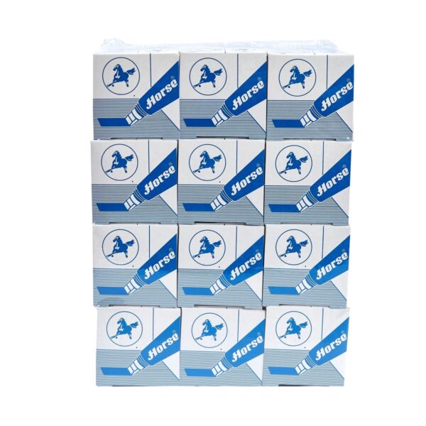HORSE-H251-0305-3 หมึกเติมแท่นประทับตรา สีน้ำเงิน ขนาด 28 cc.