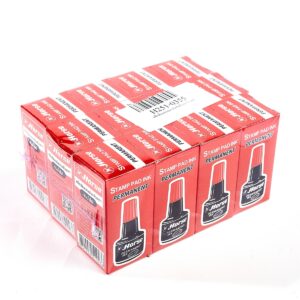 HORSE-H251-0355-1 ตราม้า หมึกเติมแท่นประทับ ชนิดกันน้ำ สีแดง ขนาด 30 cc.