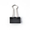 -HORSE-H251-1025-2 ตราม้า คลิปดำ คลิปหนีบกระดาษ No.411/No.112 ขนาด 3/4 นิ้ว 19 มม. (บรรจุ 12 ตัว/กล่อง)