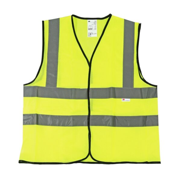 3M เสื้อกั๊กสะท้อนแสง สีเหลืองมะนาว L