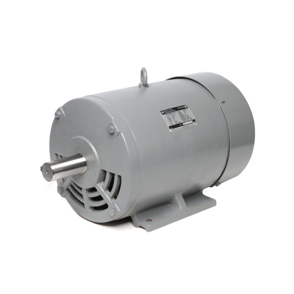 มอเตอร์ HITACHI รุ่น EFOUP-KQ กำลัง 5 แรงม้า (3.7 กิโลวัตต์) 1 เฟส 220 โวลต์ 4 โพล 2 สาย IP22 ความเร็วรอบ 1,450 RPM (รอบต่อนาที)