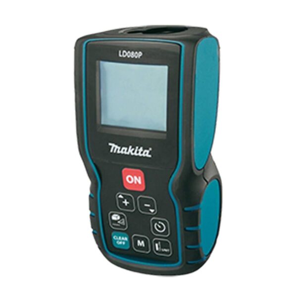 MAKITA เครื่องวัดระยะเลเซอร์ รุ่น LD-080P ช่วงการวัด 0.05 - 80 เมตร ความแม่นยำในการวัด 2 มม. (มากีต้า)