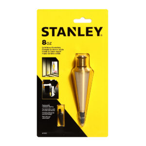 -STANLEY-S351-47973 STANLEY ลูกดิ่งทองเหลือง 8 ออนซ์