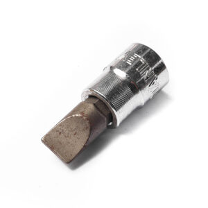 -STANLEY-S351-86297 ลูกบ็อกแบบเดือยหัวแบน 1/4"เบอร์ 8