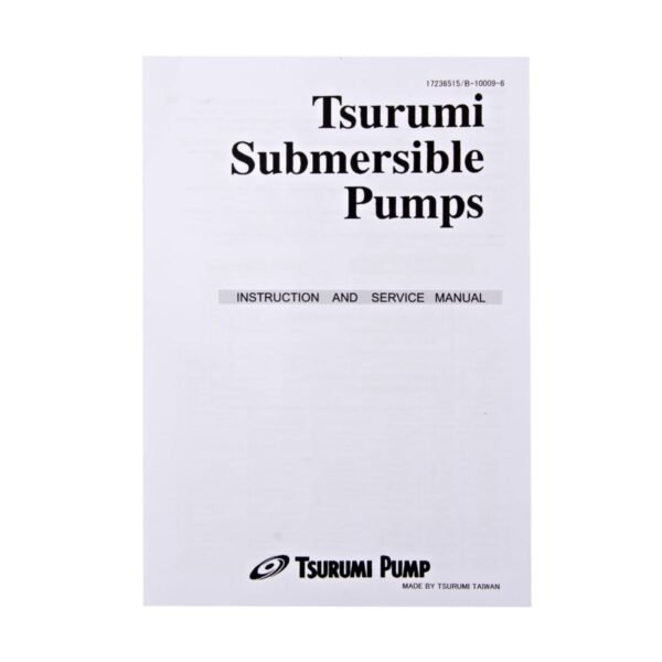 -TSURUMI-PUMP-T161-0255-7 TSURUMI ปั๊มดูดโคลน TSURUMI 50UT2.4S