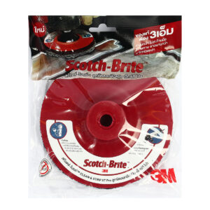 ลูกขัดลอกสี/สนิม CNS XT PRO 6"X4" แดง
