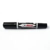 -HORSE-H251-0015-2 ตราม้า ปากกาเคมี 2 หัว สีดำ หมึกกันน้ำ (บรรจุ 12 ด้าม/กล่อง)