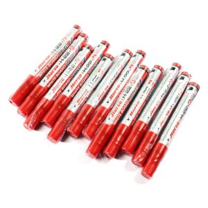 HORSE-H251-0085-1 ตราม้า ปากกาไวท์บอร์ดหัวกลม รุ่น: H-22 สีแดง