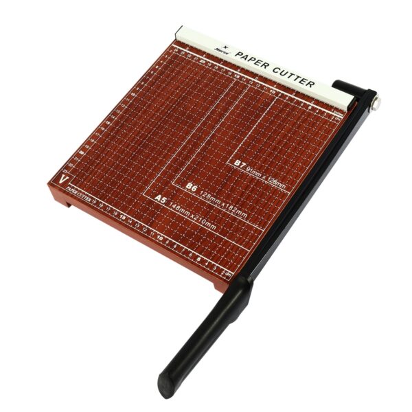 -HORSE-H251-1405-2 ตราม้า แท่นตัดกระดาษ ขนาด (กว้างxยาว) 10x10 นิ้ว รุ่น H-1010 ชนิดฐานไม้ มีสเกลวัดขนาดอย่างละเอียด