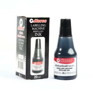 HORSE-H251-1615-2 ตราม้า หมึกเติมเครื่องตีป้ายราคา สีดำ ขนาด 20 ซีซี
