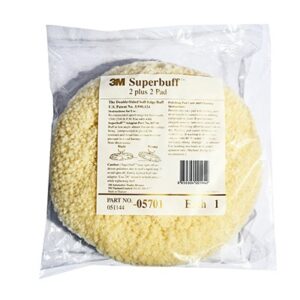 PN5701 ลูกขัดขนแกะ 2 หน้า 9"(สีขาว)