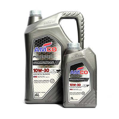 AMCO น้ำมันเครื่องดีเซล10W-30 รุ่นP-คอมมอนเรล