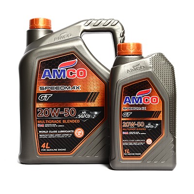 AMCO น้ำมันเครื่องเบนซิน20W-50 รุ่น S-จีที