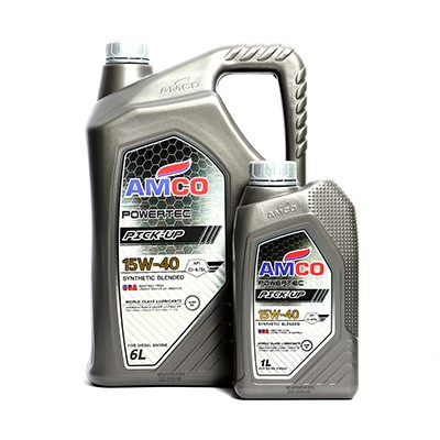 A221-AMVI15W407L AMCO น้ำมันเครื่องดีเซล15W-40 รุ่น P-วิสต้า
