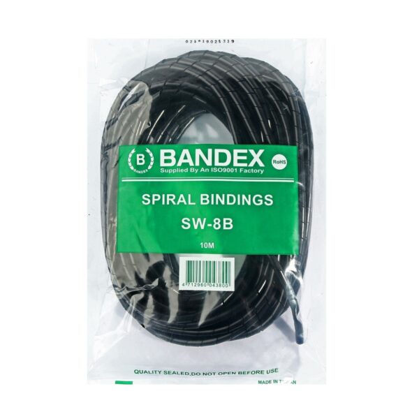 SW-08B ไส้ไก่ พันสายไฟ 10 เมตร(สีดำ)