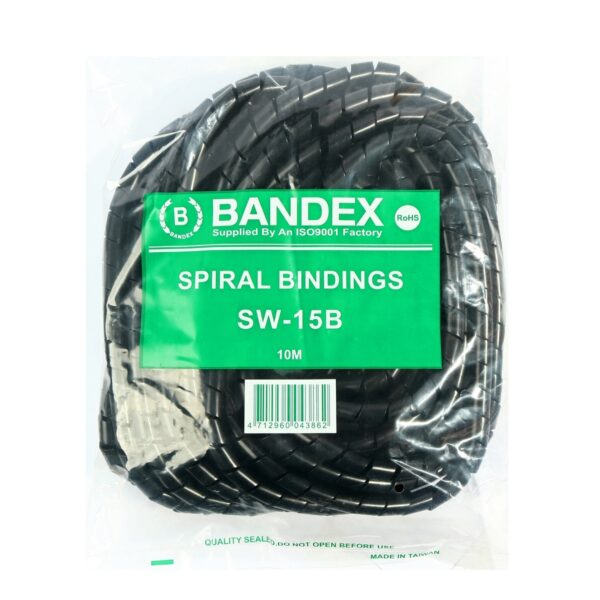 SW-15B ไส้ไก่ พันสายไฟ 10 เมตร(สีดำ)