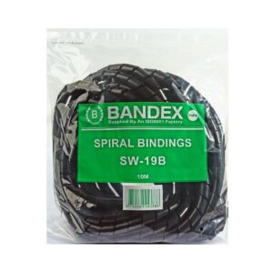 -BANDEX-B091-SW19B-1 SW-19B ไส้ไก่ พันสายไฟ 10 เมตร(สีดำ)