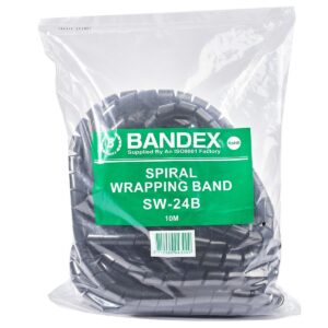 -BANDEX-B091-SW24B-1 SW-24B ไส้ไก่ พันสายไฟ 10 เมตร(สีดำ)