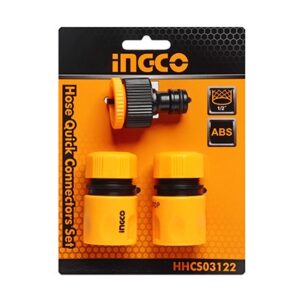 INGCO HHCS03122 ชุดข้อต่อสายยาง 3 ชิ้น