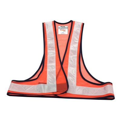PROTAPE SM420 เสื้อกั๊กตาข่ายสีส้ม แสงขาว