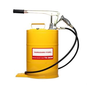 YAMASAKI ถังอัดจารบีมือโยกTK-306(ถังรูปไข่)